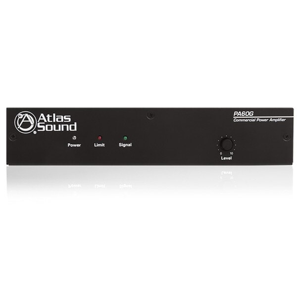 Main product image for AtlasIED PA60G Single Channel 60 Watt Power Amplifier with Global Power Supply242-9648